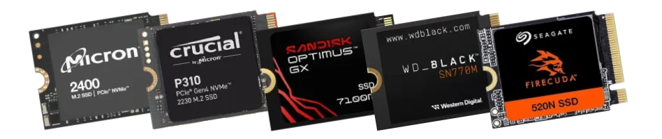 2230 SSDs lineup