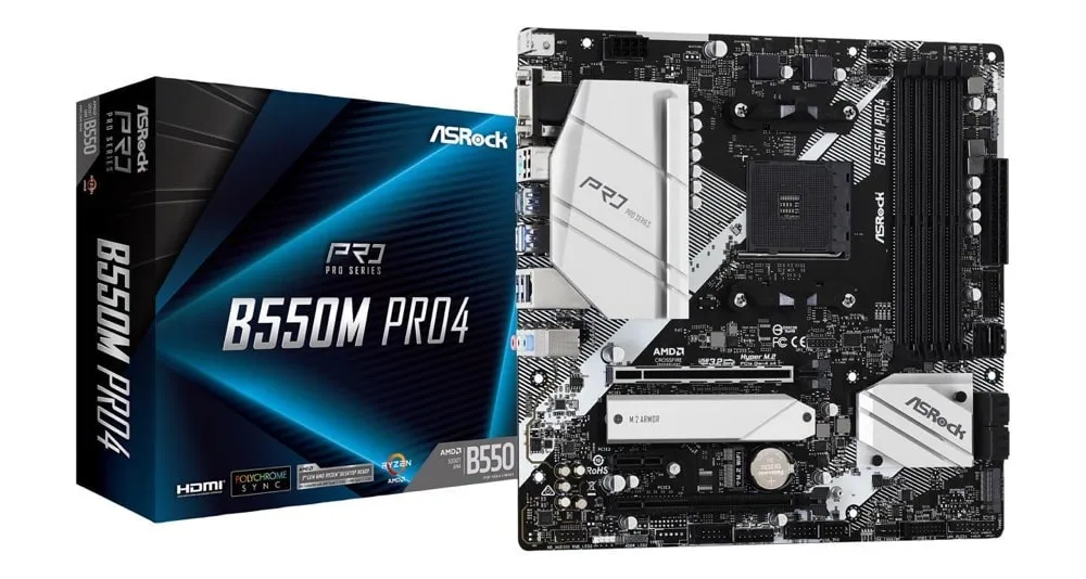 ASRock B550M PRO4
