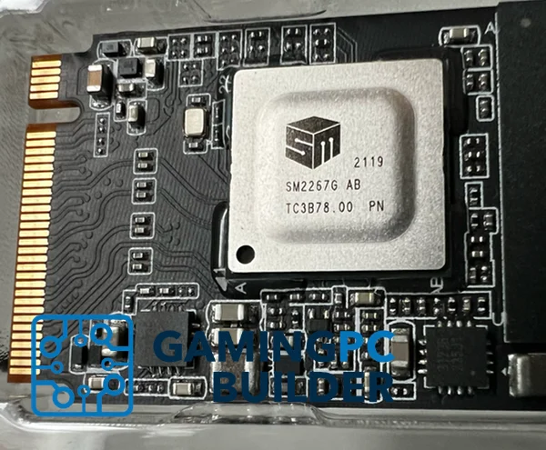 Adata Legend 800 - SiliconMotion controller closeup