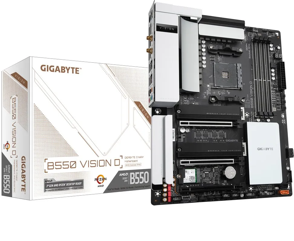 Gigabyte B550M Vision D