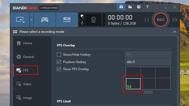 How to Show FPS Counter