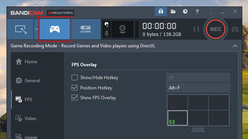 How to Show FPS Counter