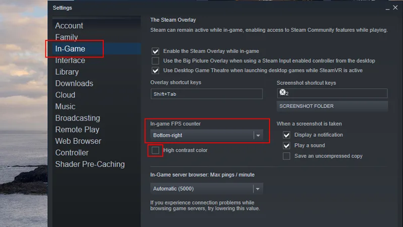 How to Show FPS Counter
