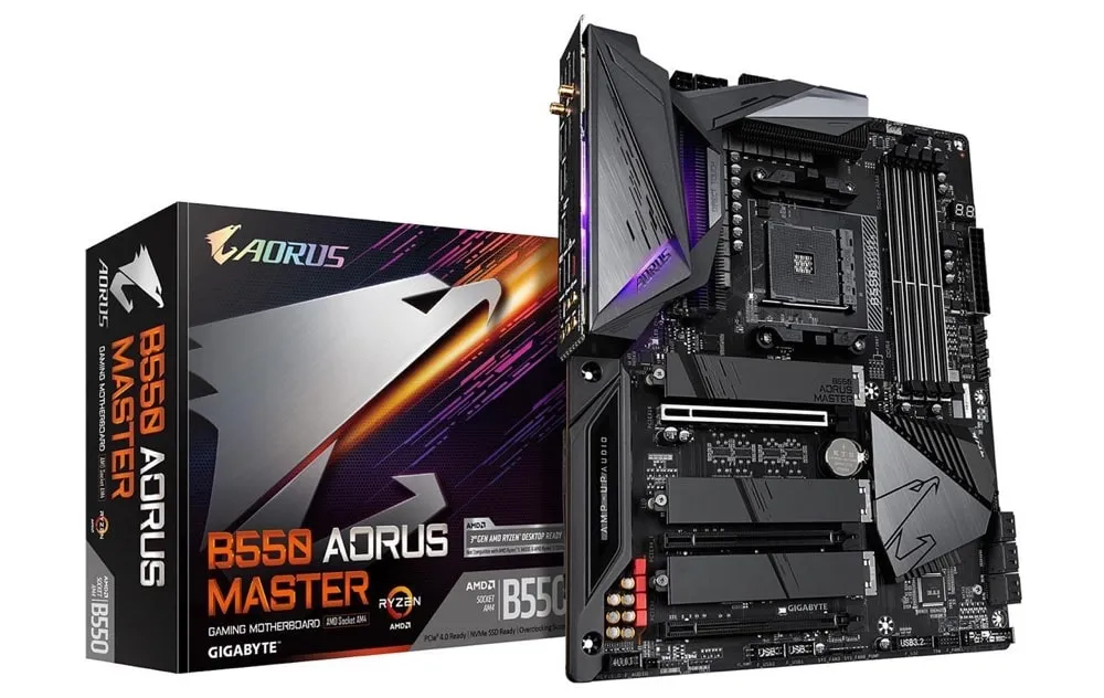 Gigabyte B550 Aorus Master