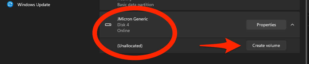 Step 5A Unallocated