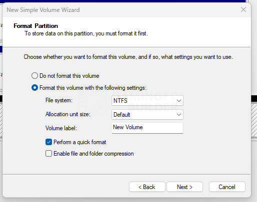 Step 9 Assign a label