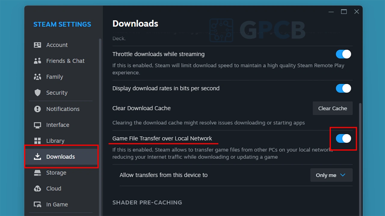 Transfer Steam Games Over Your Local Network