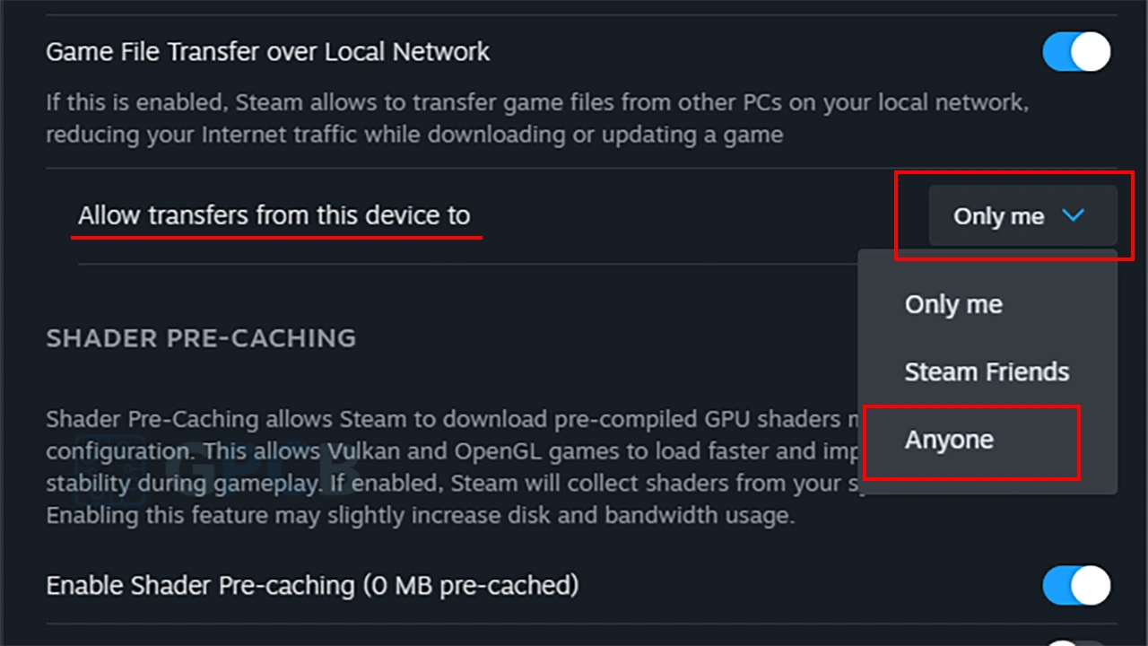 Transfer Steam Games Over Your Local Network