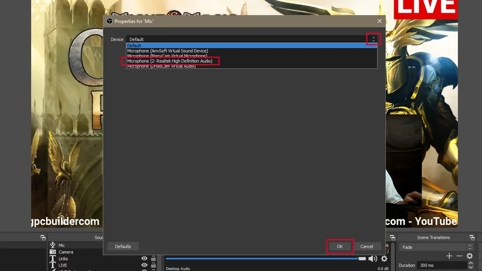 OBS Live Streaming Guide
