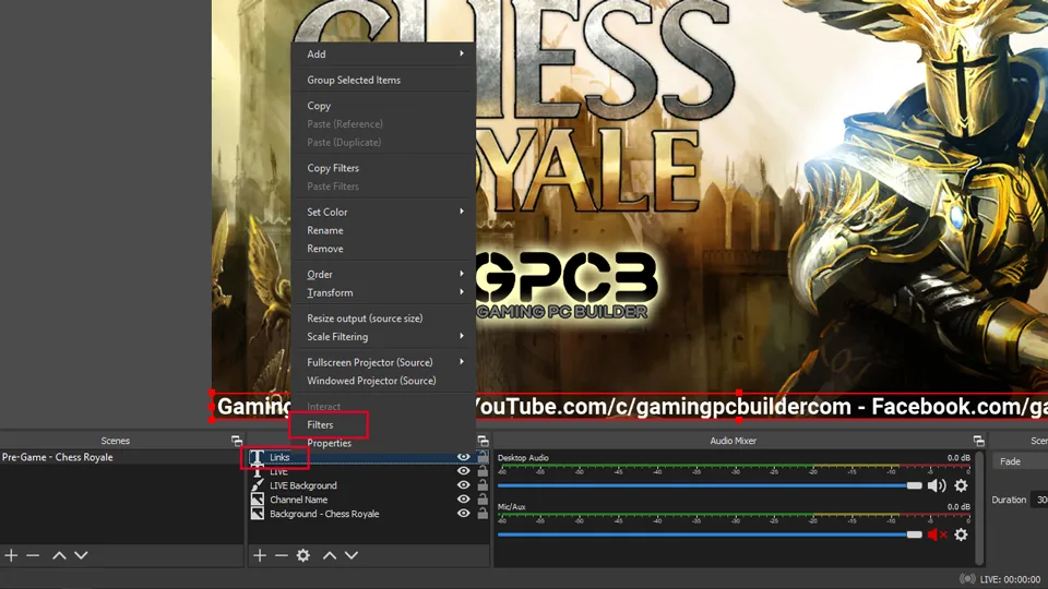 OBS Live Streaming Guide
