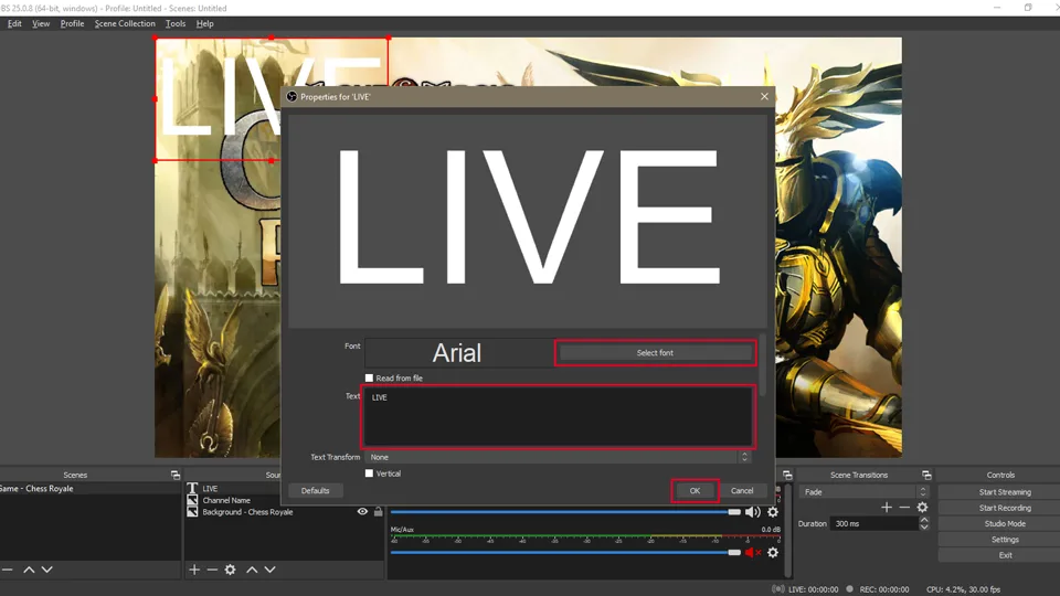 OBS Live Streaming Guide