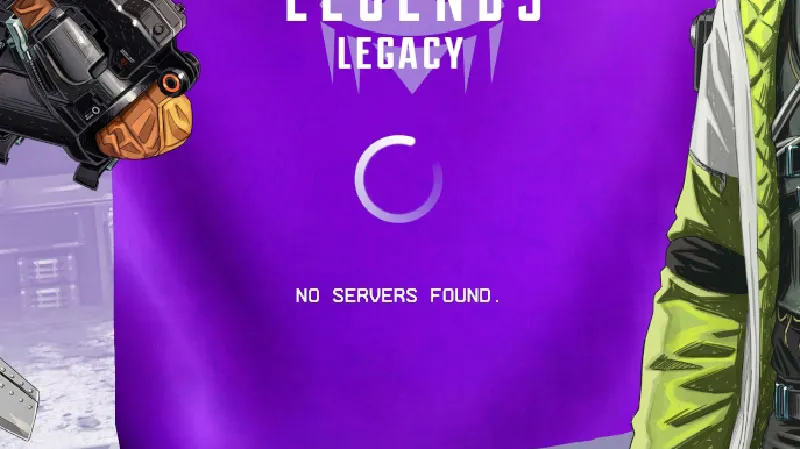 apex legends no servers found