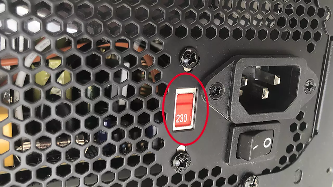 psu voltage selector