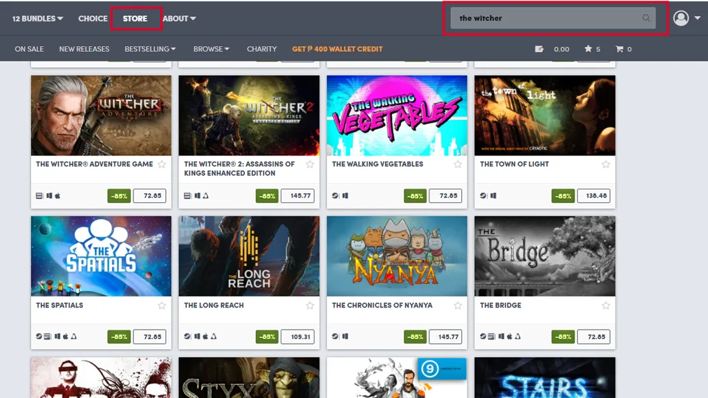 Buy games on Humble Store using paypal