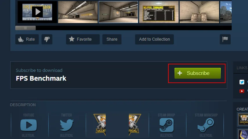 CSGO Benchmark Map