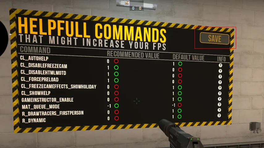 CSGO Benchmark Map