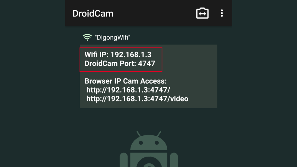 Use Your Phone as Webcam - DroidCam