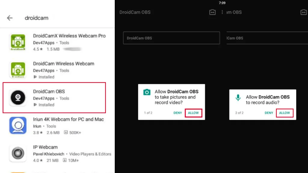 Use Your Phone as Webcam DroidCam OBS