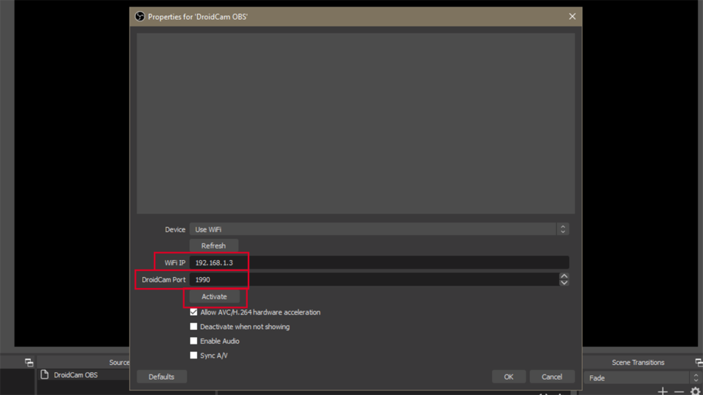 Use Your Phone as Webcam DroidCam OBS