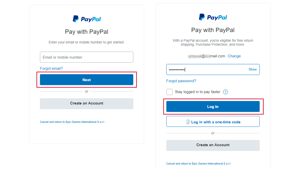 Buy Games on Epic Games Using PayPal