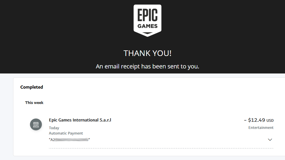 Buy Games on Epic Games Using PayPal