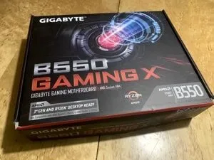 Gigabyte B550 Gaming X