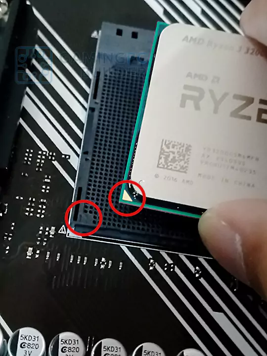 How To Build A PC install the processor