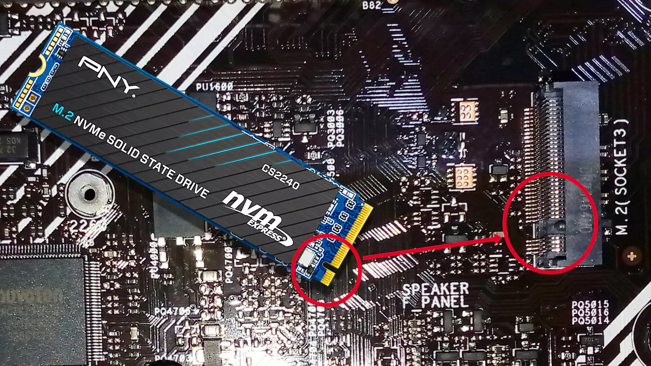 Installing an m.2 drive