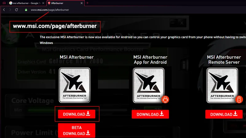 MSI Afterburner Overlay Customization Guide