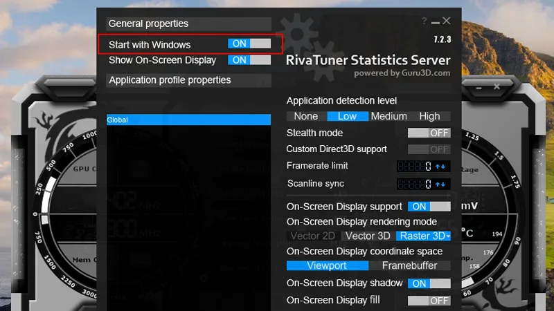 MSI Afterburner Overlay Customization Guide