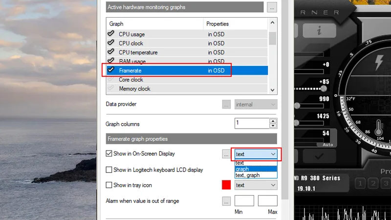 MSI Afterburner Overlay Customization Guide