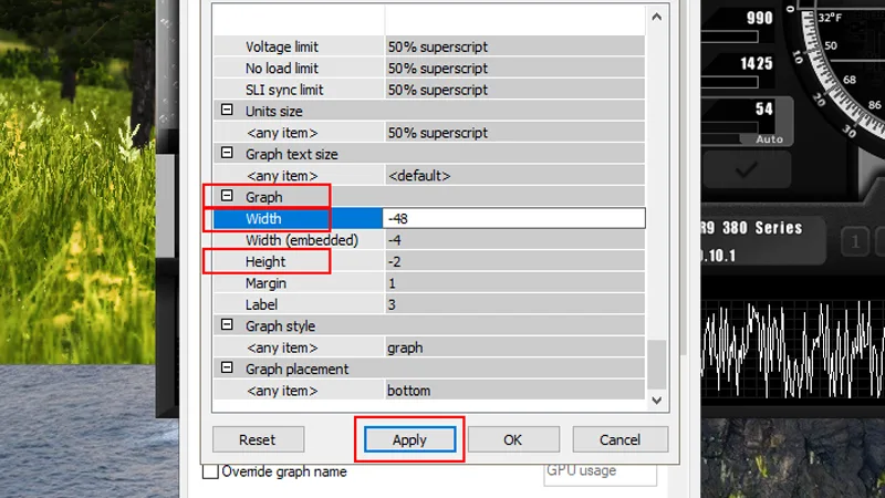 MSI Afterburner Overlay Customization Guide