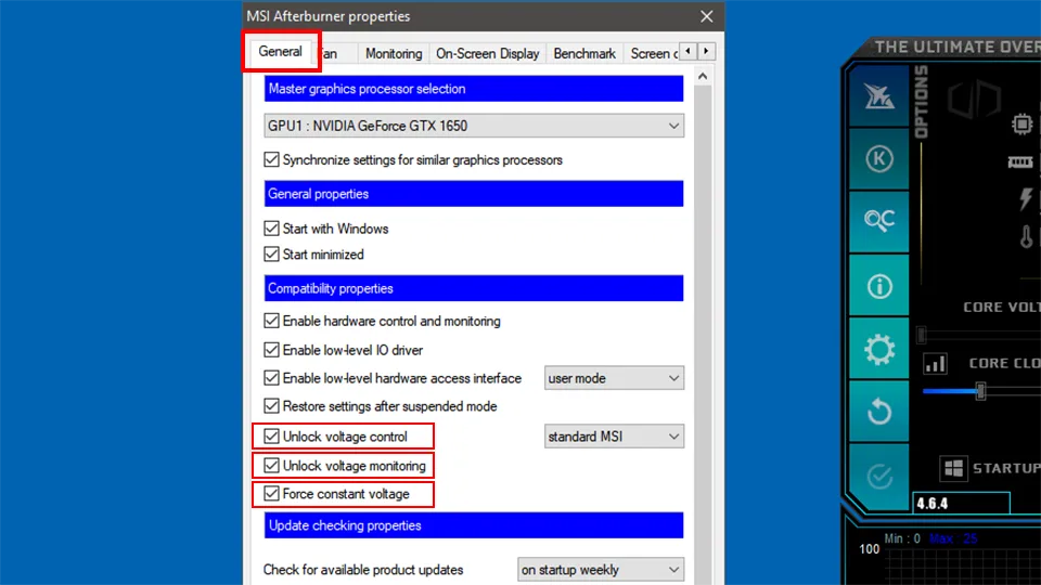 Overclock Graphics Card Using MSI Afterburner
