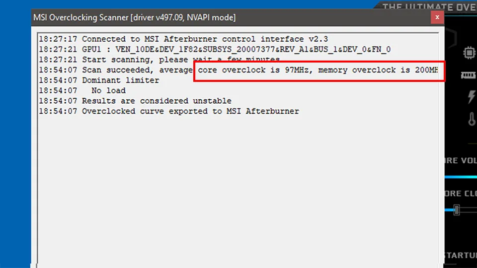 Overclock Graphics Card Using MSI Afterburner