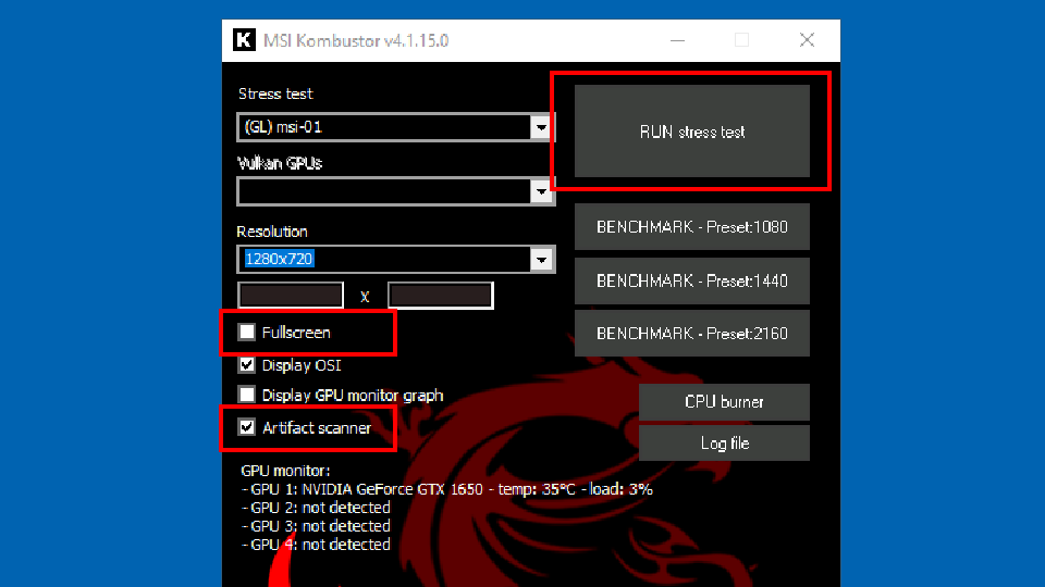 Overclock Graphics Card Using MSI Afterburner