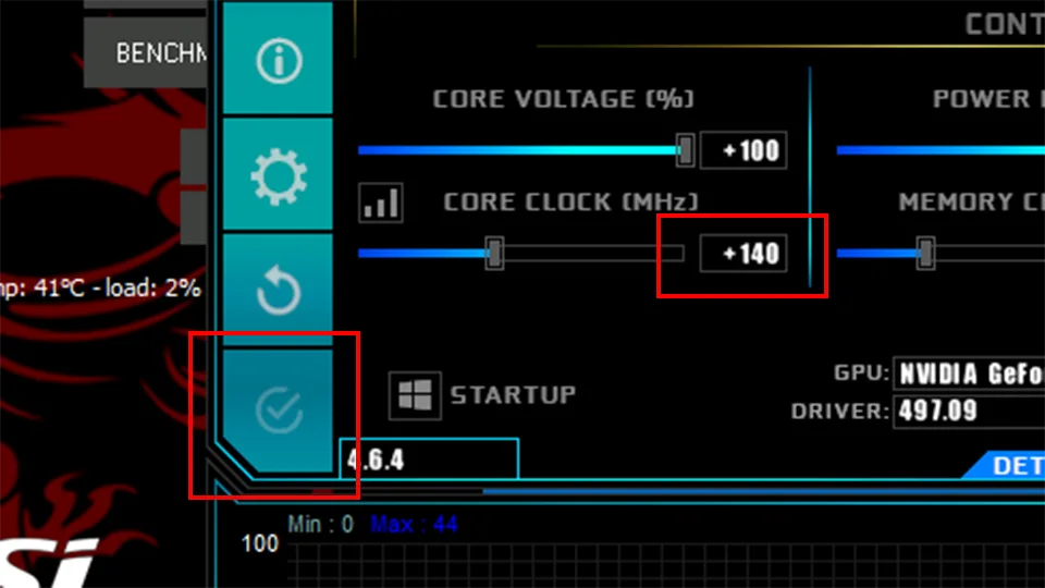 Overclock Graphics Card Using MSI Afterburner