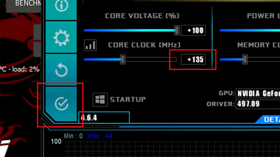 Overclock Graphics Card Using MSI Afterburner