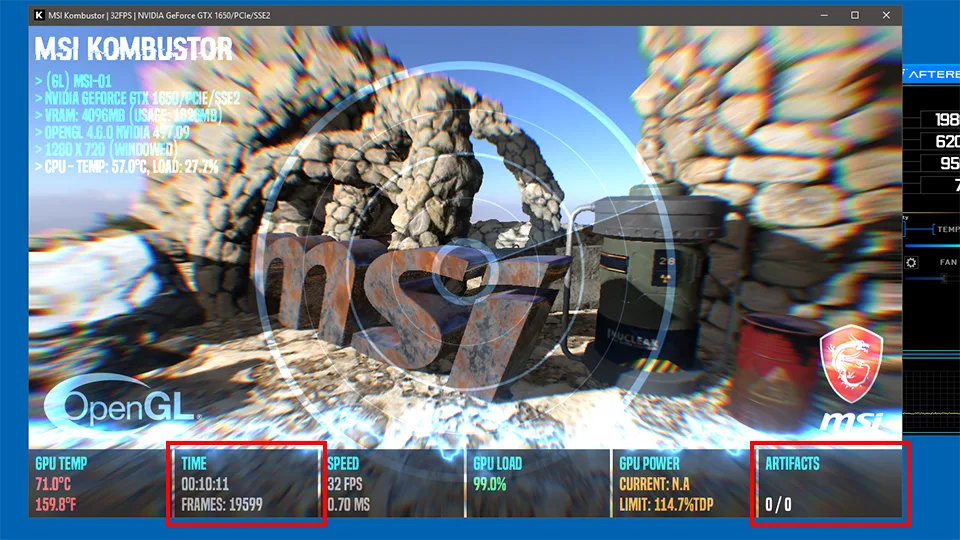 Overclock Graphics Card Using MSI Afterburner