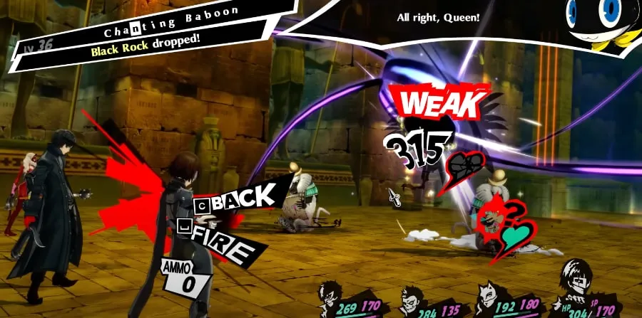 persona 5 gameplay