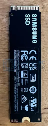 samsung 990 pro back