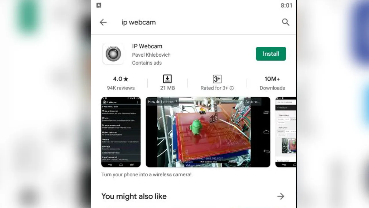 Use Your Phone as Webcam SplitCam IP Webcam
