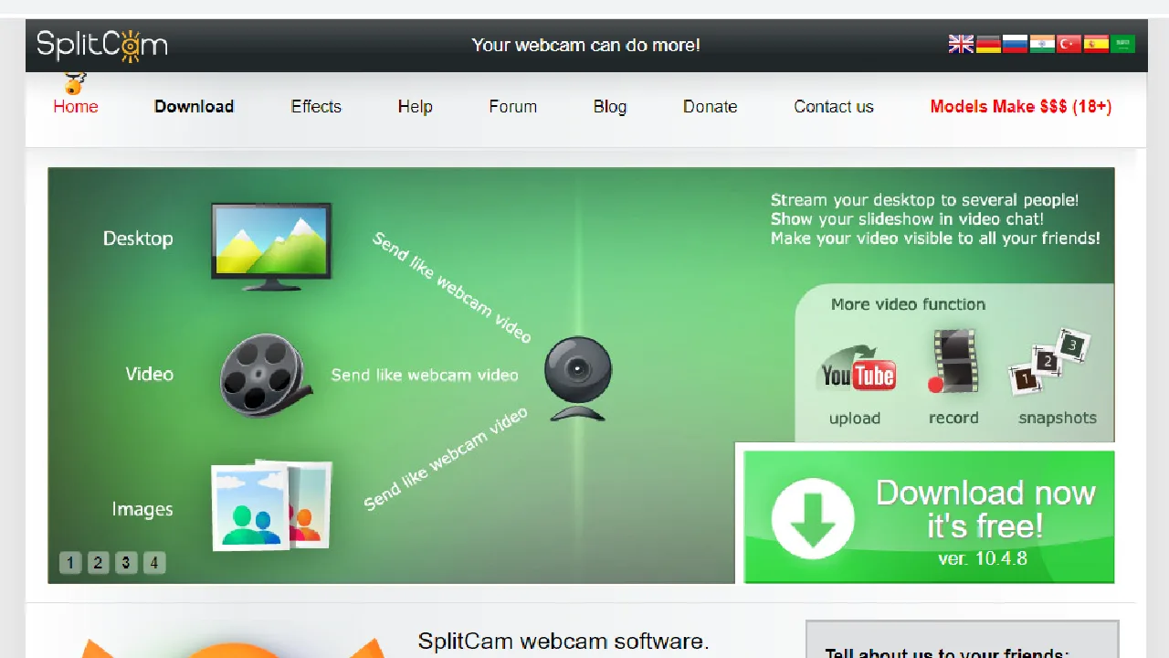 Use Your Phone as Webcam SplitCam IP Webcam
