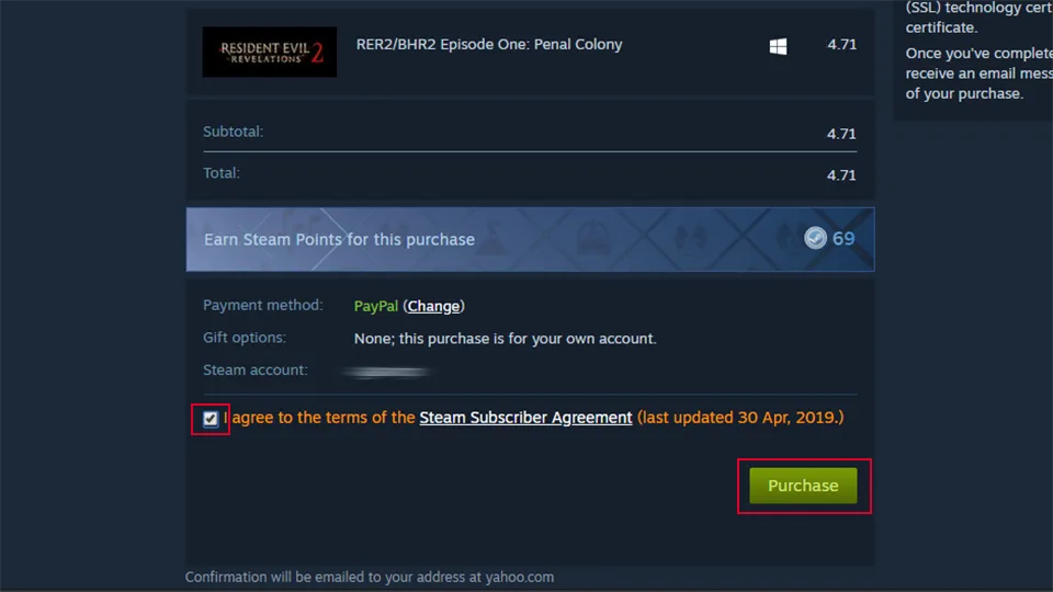 Buy Games on Steam Using PayPal