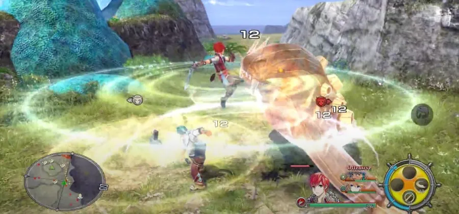 ys 8 gameplay